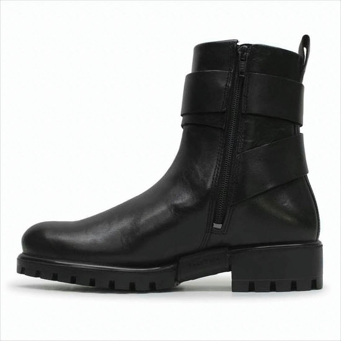 Ankle Boots with Decorative Strap