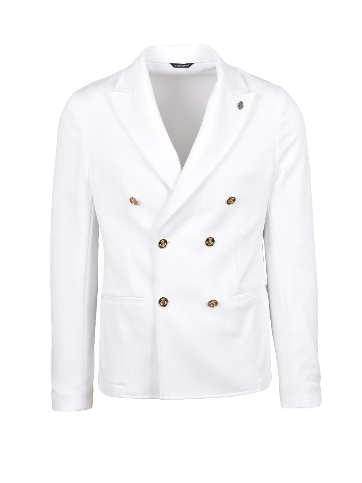 Double-Breasted Jacket - White