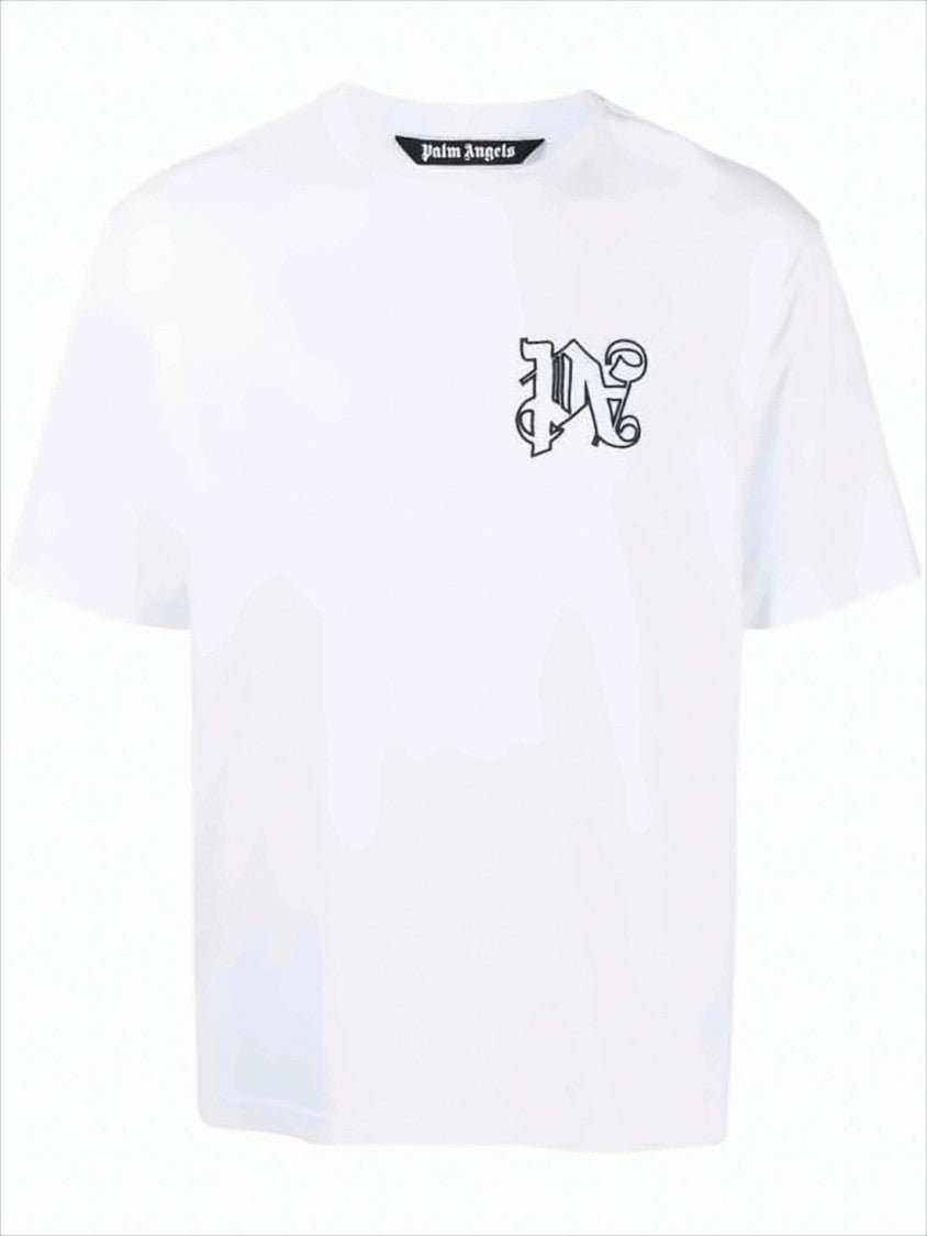 Short-Sleeve T-Shirt with Stylized Logo