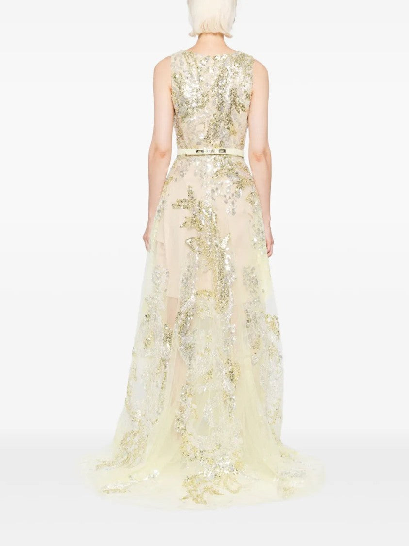 Embroidered Long Dress