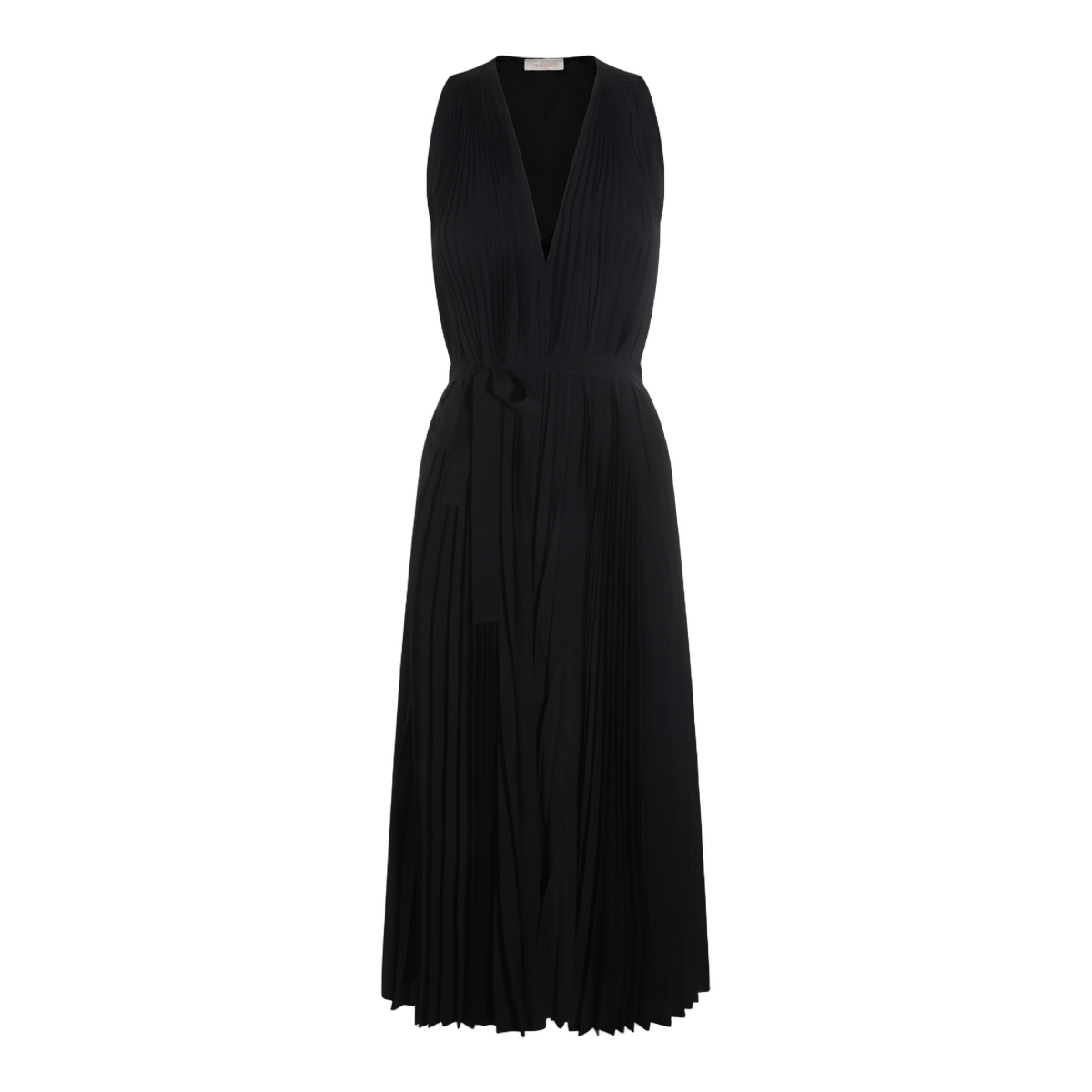 Fitted Midi Dress with Modest Neckline
