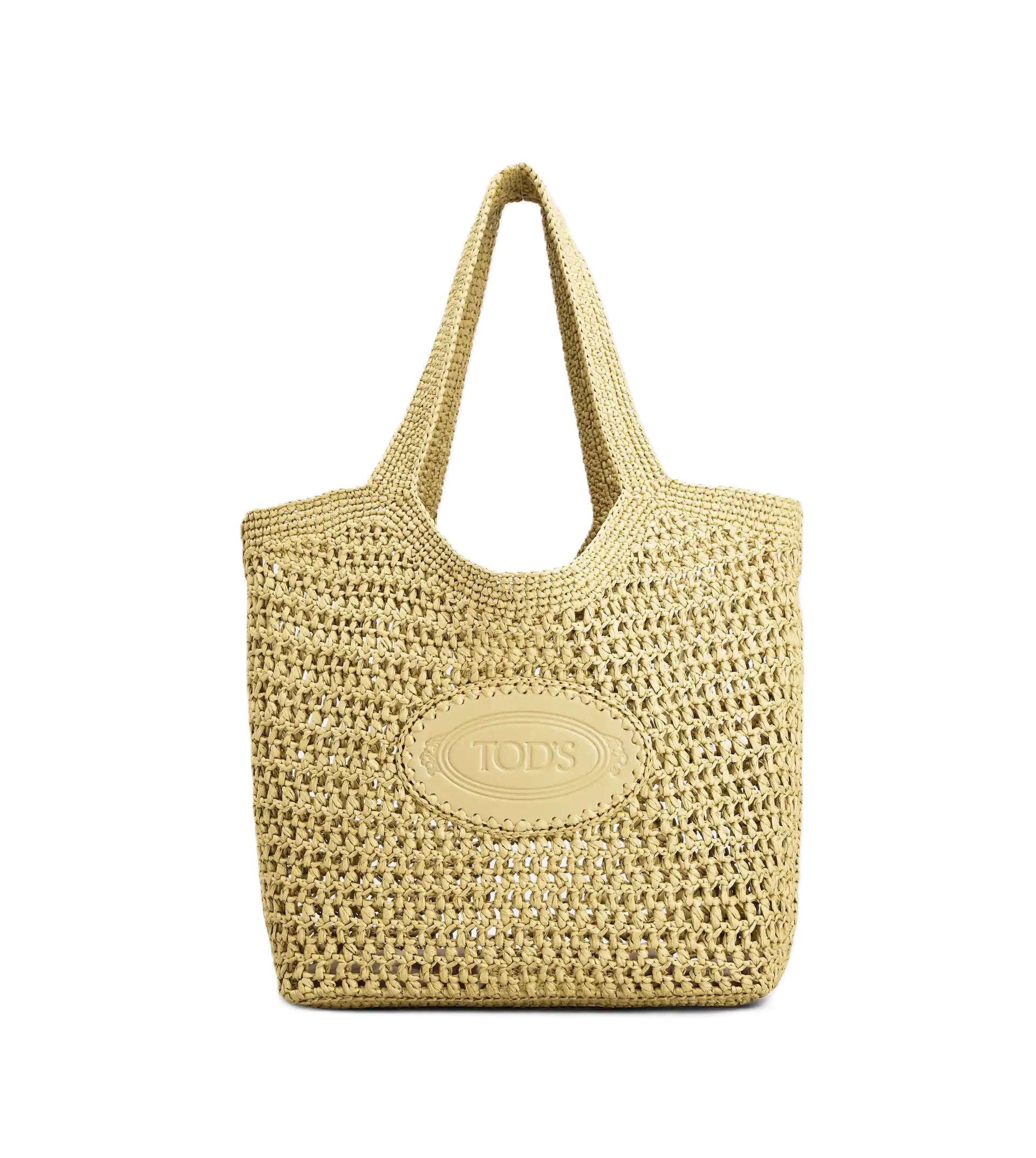 Woven Tote Bag with Embossed Logo