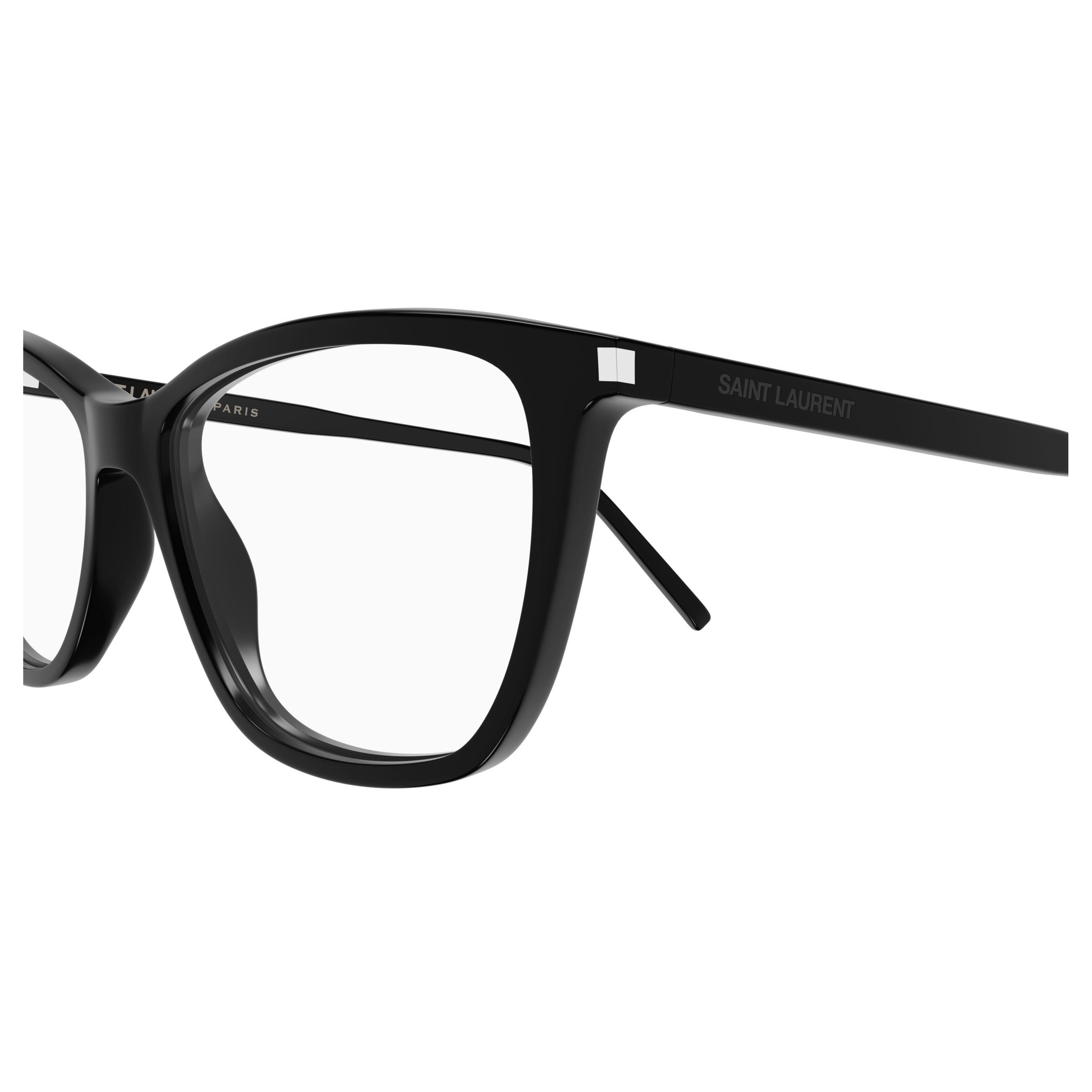 Sl 259 Rectangular Black Acetate Eyeglasses