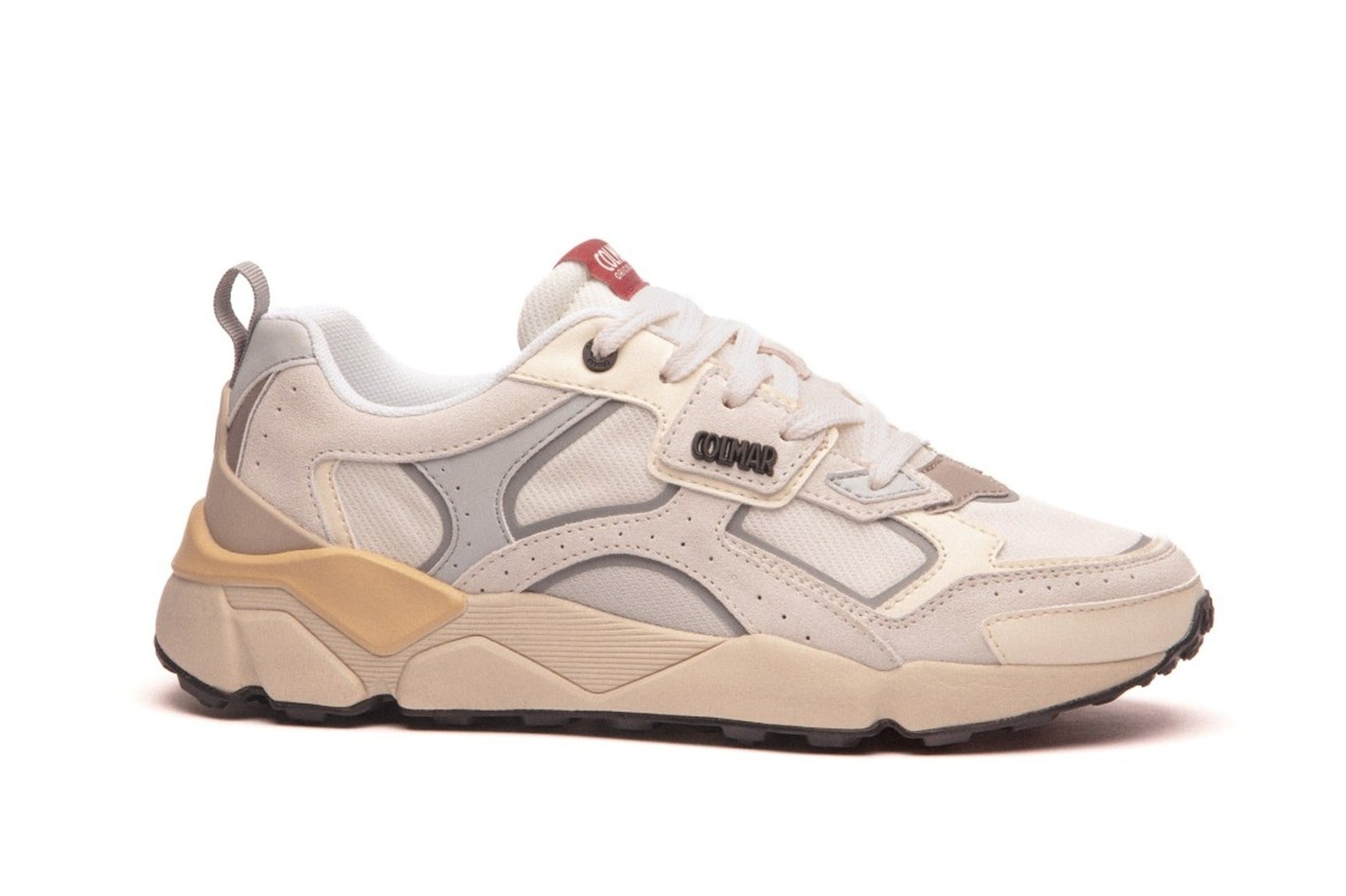 Garner Smooth Sneakers With Textured Nylon