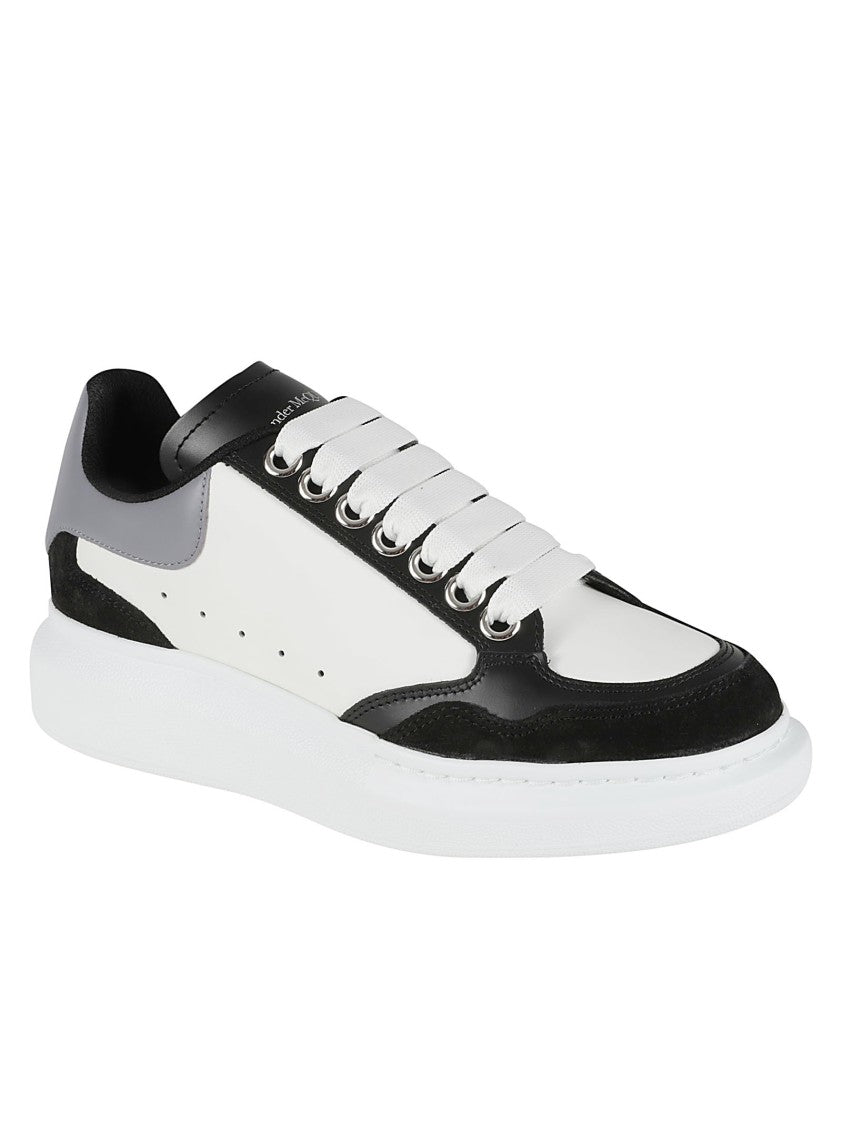 Textured Leather Sneakers With Chunky Sole