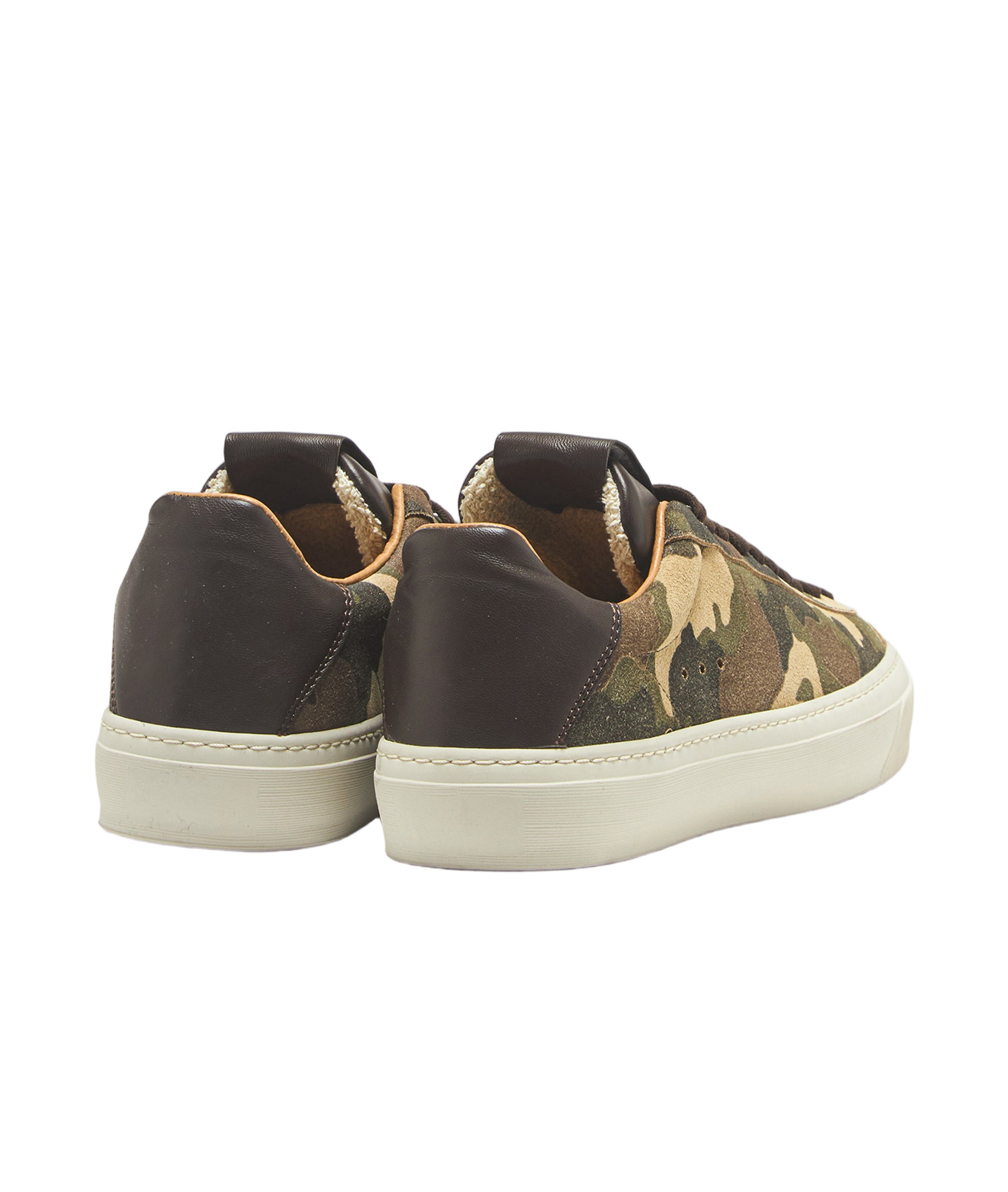 Aqua Alta Moro Military Low-Top Sneakers