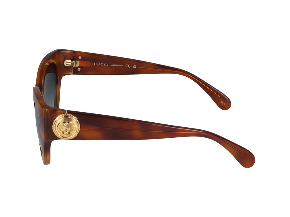 Sunglasses Gucci GG1408S 004 havana havana green 52/21/140