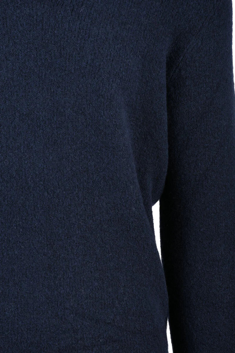 V-Neck Sweater Navy Blue