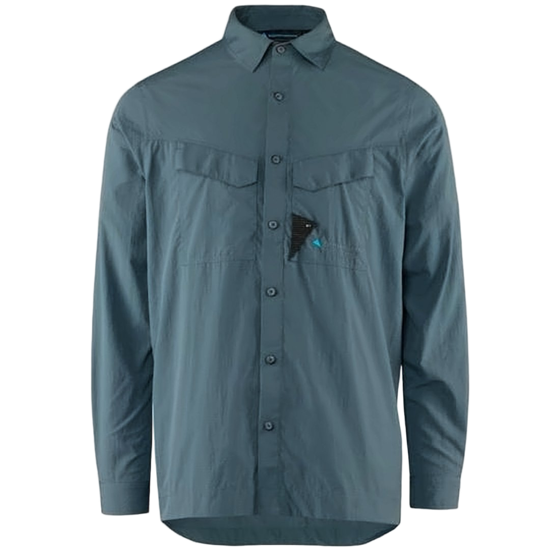 Long-Sleeve Klattermusen Shirt with Button-Down Front