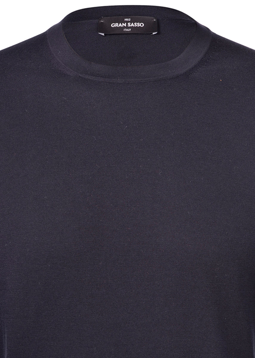 Cotton Crewneck Straight Fit T Shirt