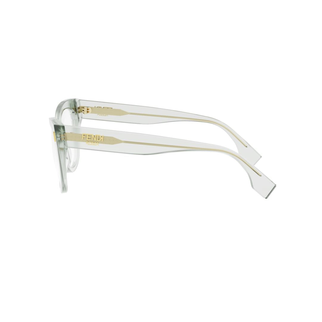 Fe50086i Translucent Acetate Cat-Eye Eyeglasses