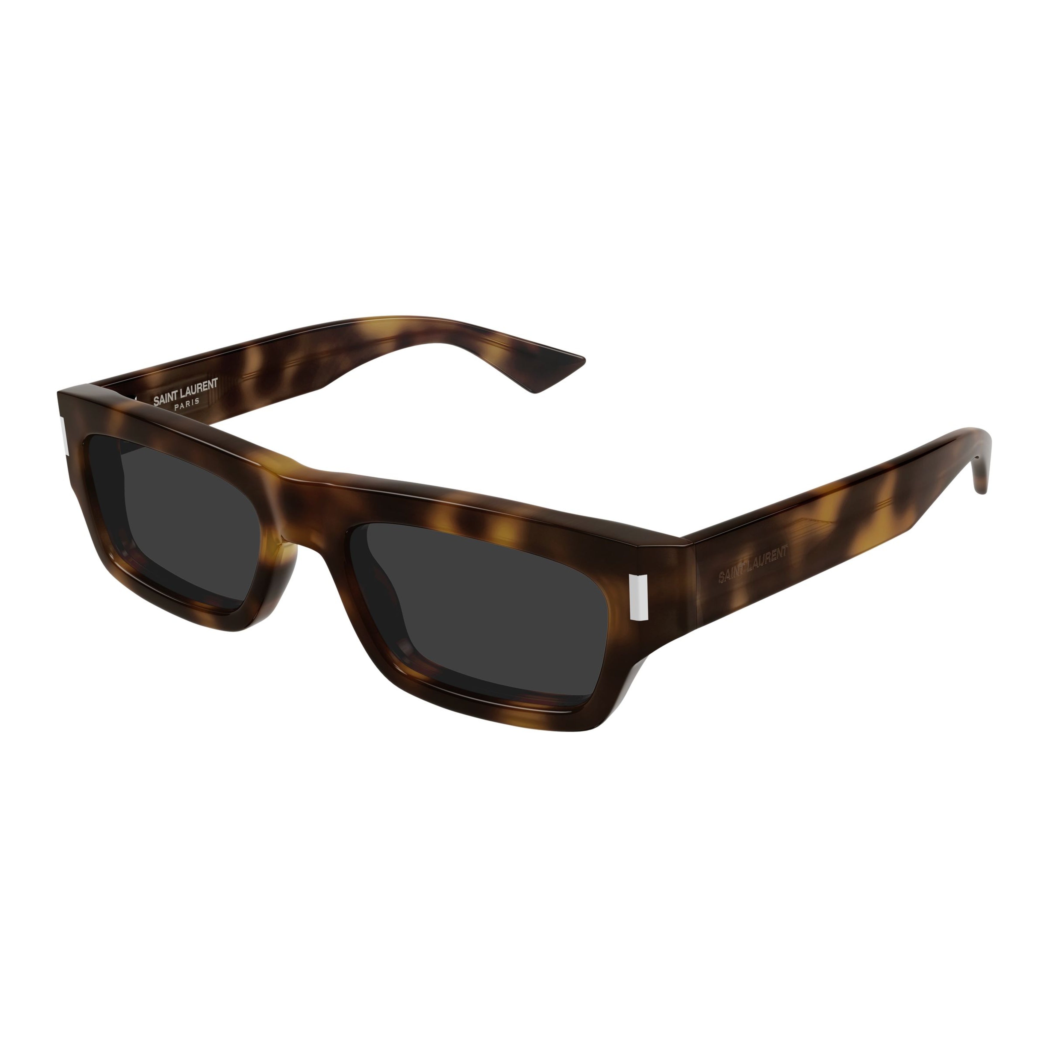 Sl 837 Rectangular Tortoiseshell Sunglasses