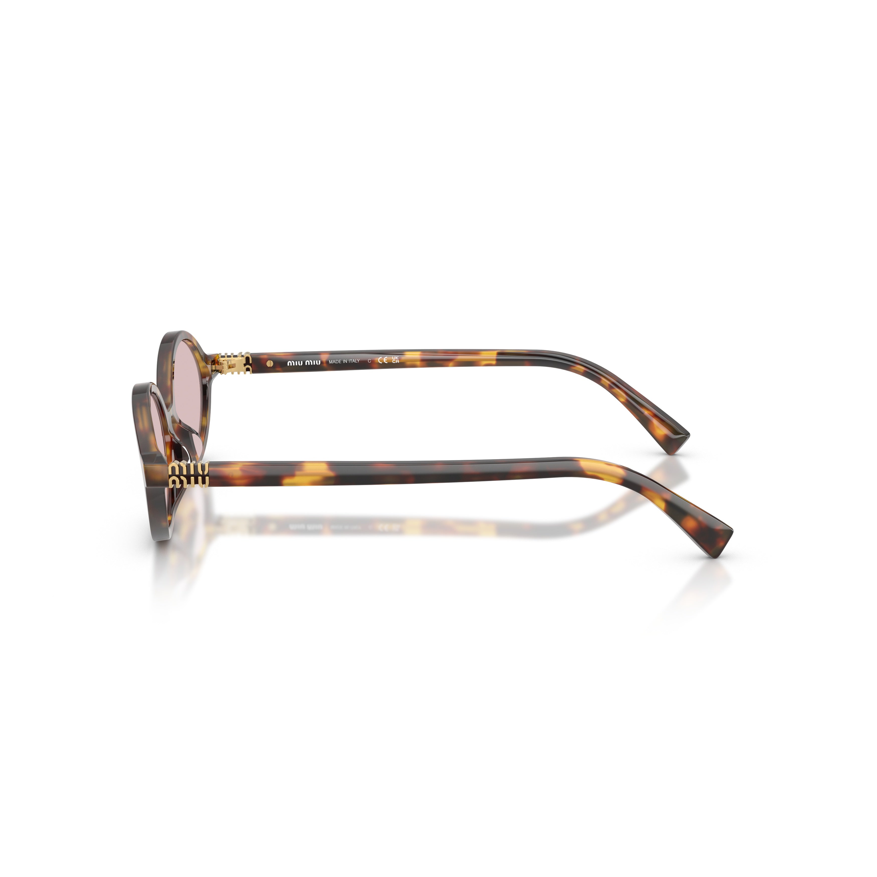 0mu 04zs Tortoiseshell Oval Sunglasses