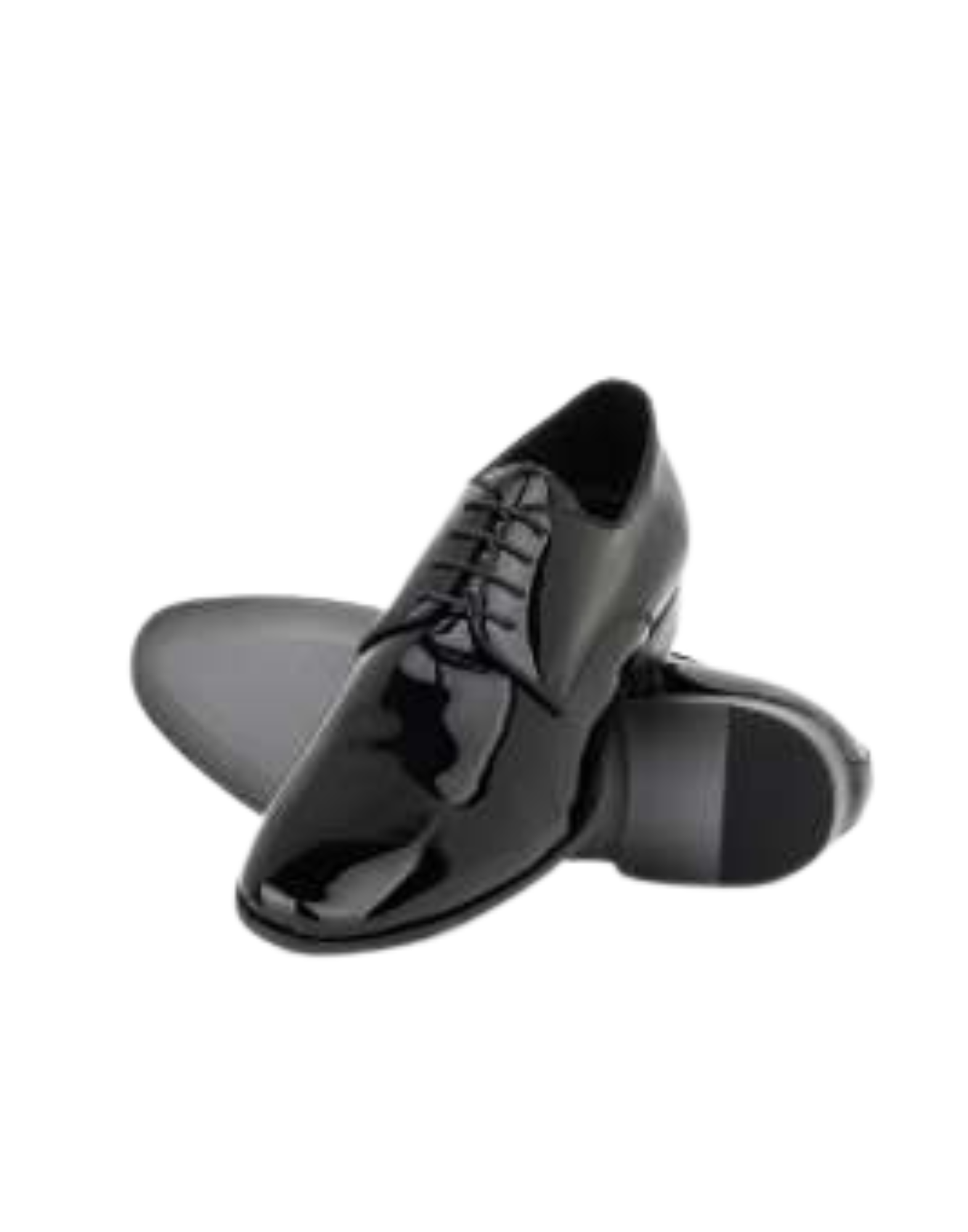 High-Gloss Derby Shoes