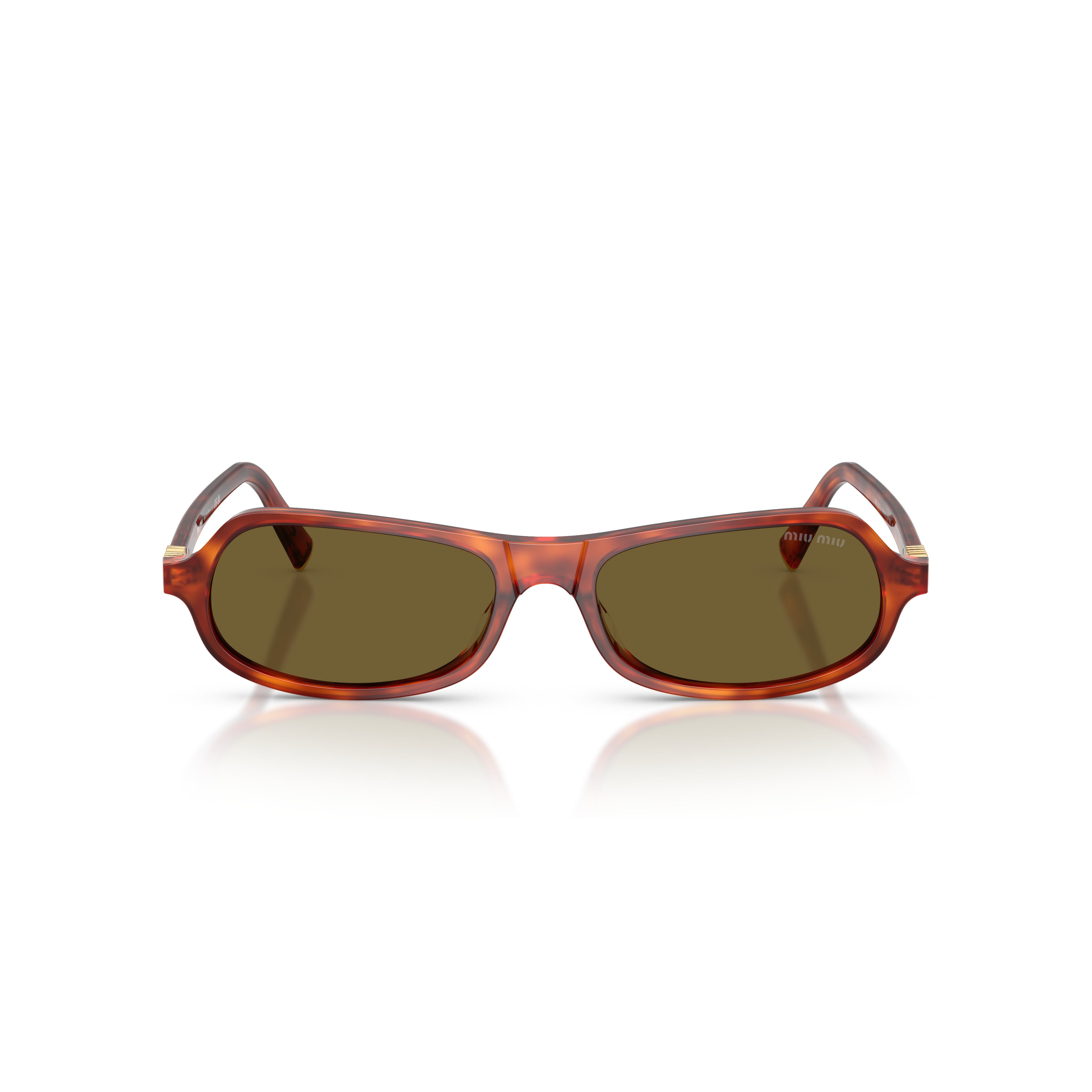 0mu B10su Rectangular Tortoiseshell Sunglasses