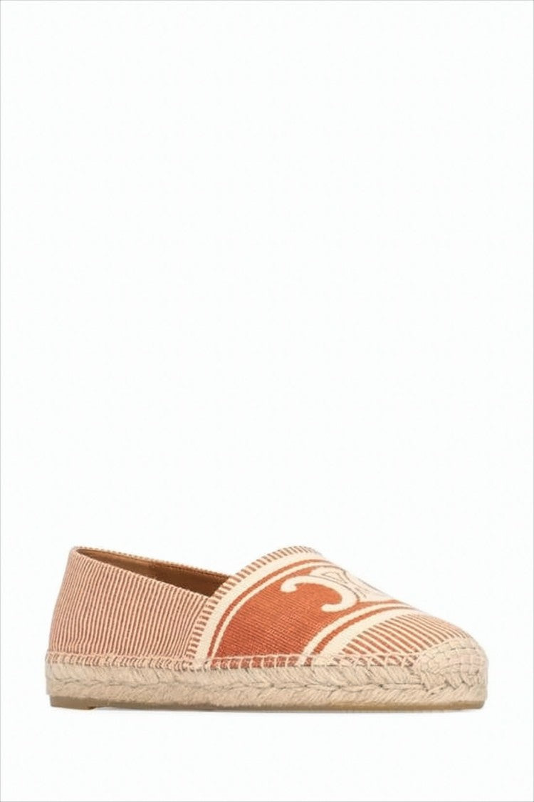 Pointed-Toe Slip-On Mules With Woven Fabric Upper