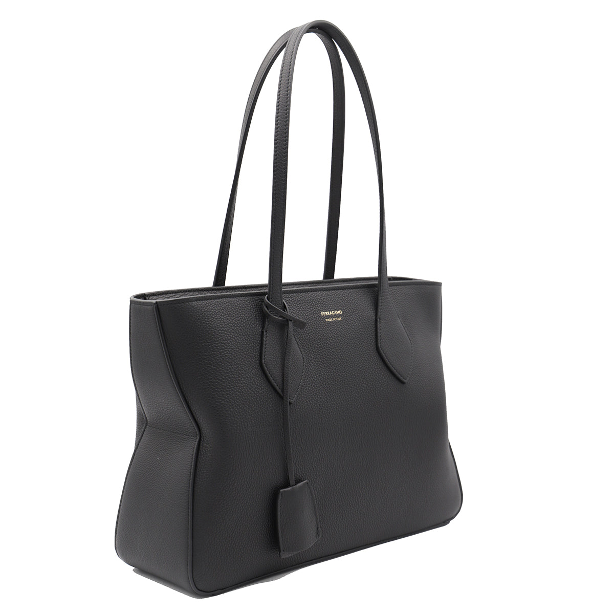 Black Leather Tote