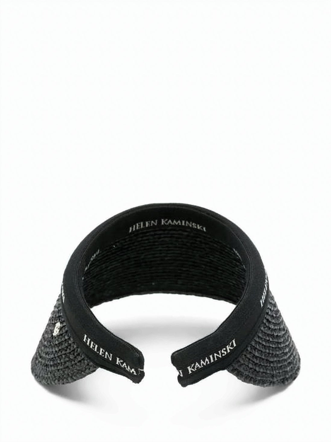 Curved Brim Raffia Sun Visor