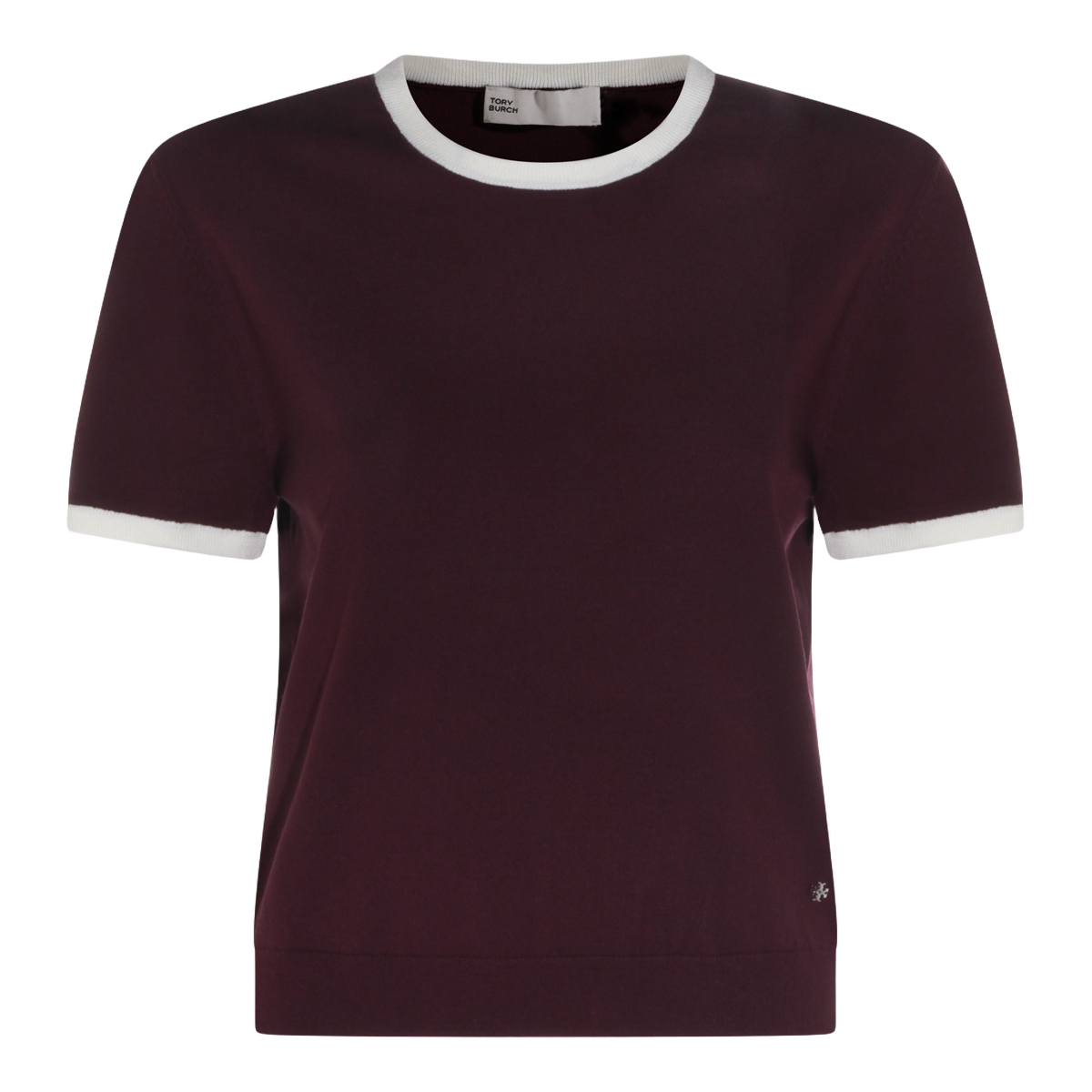 Long-Sleeved Top in Rich Bordeaux Hue