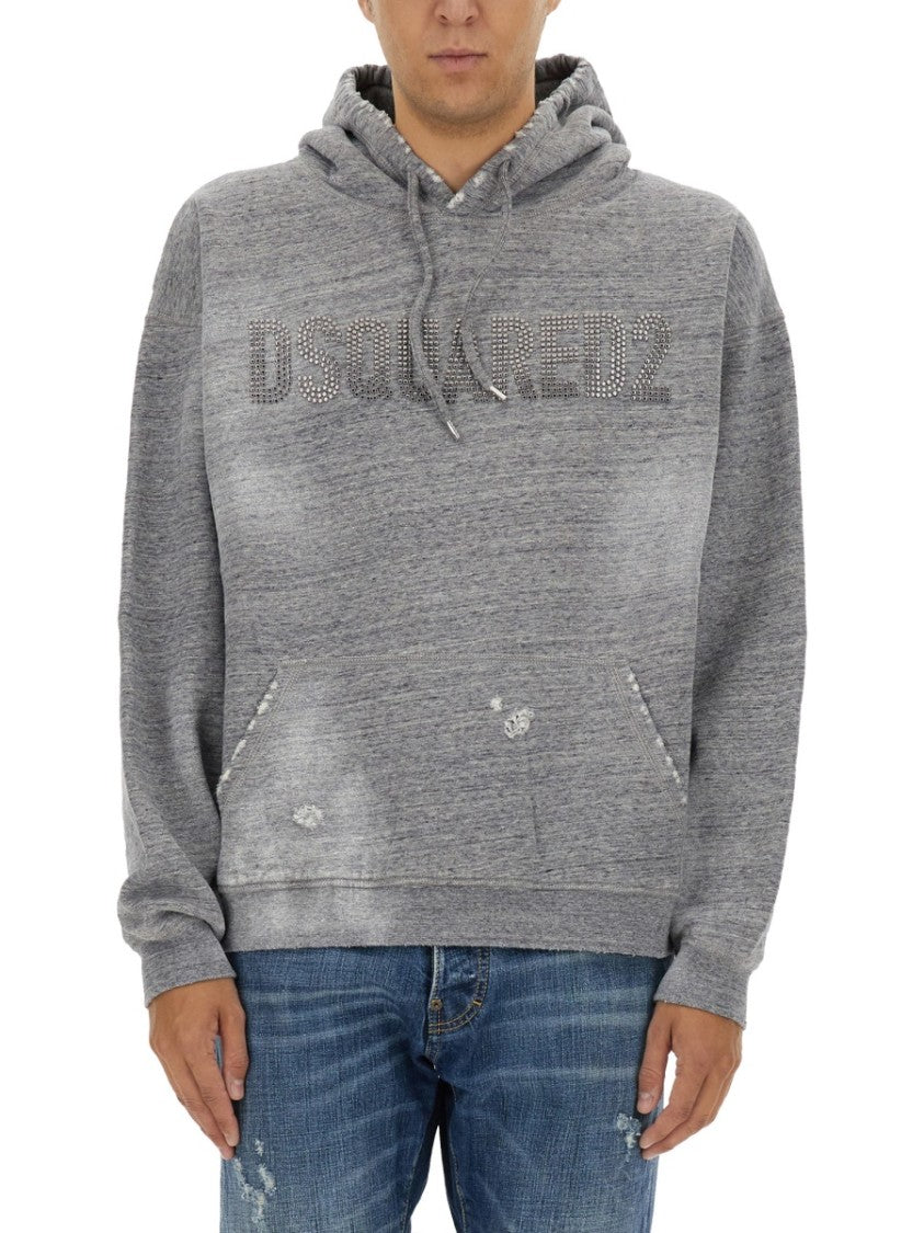 Relaxed Fit Grey Sweatshirt