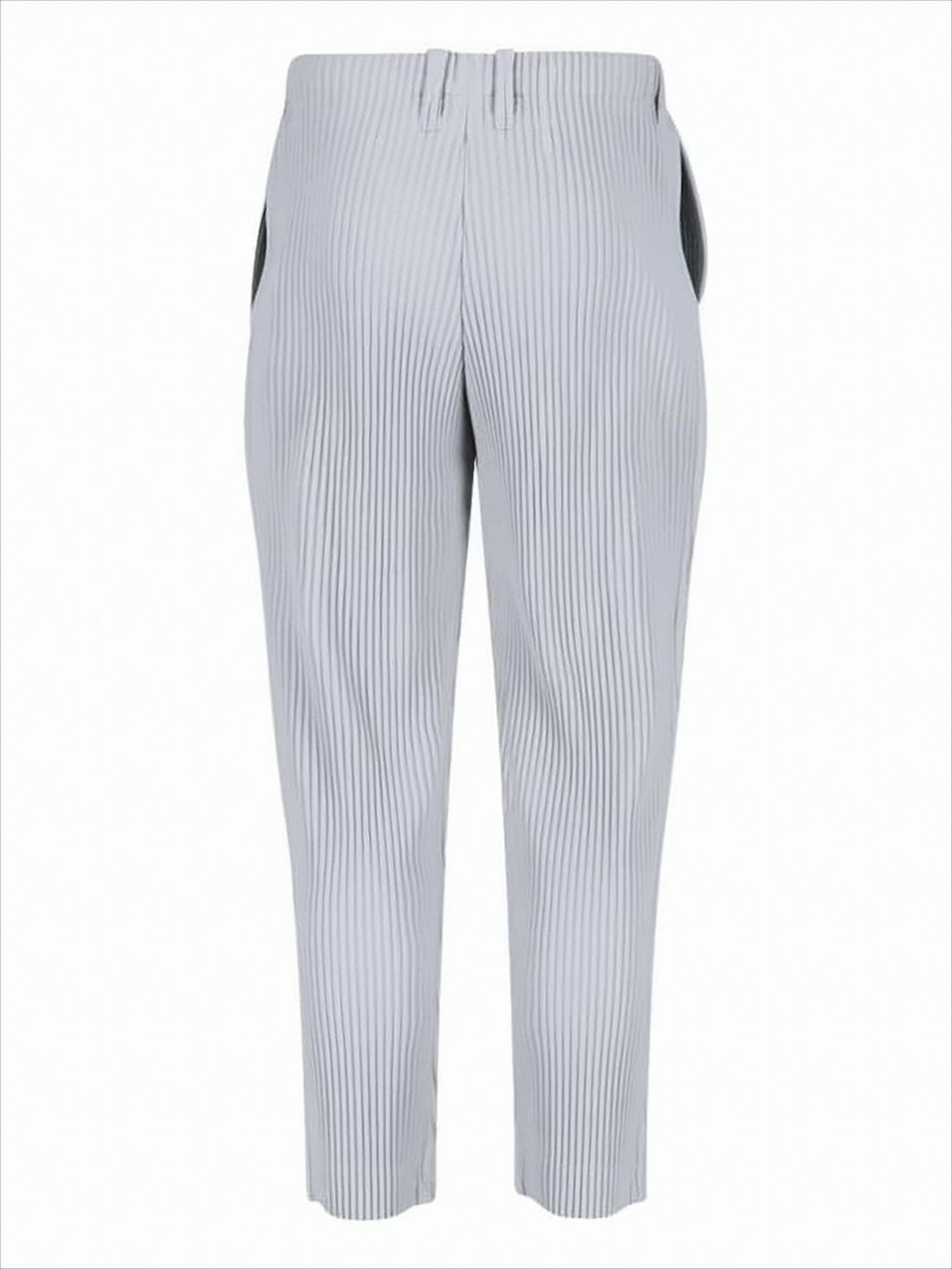 Pleated Texture Pants