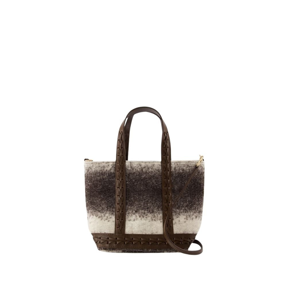 Cabas S Shopper Bag - Wool - Brown