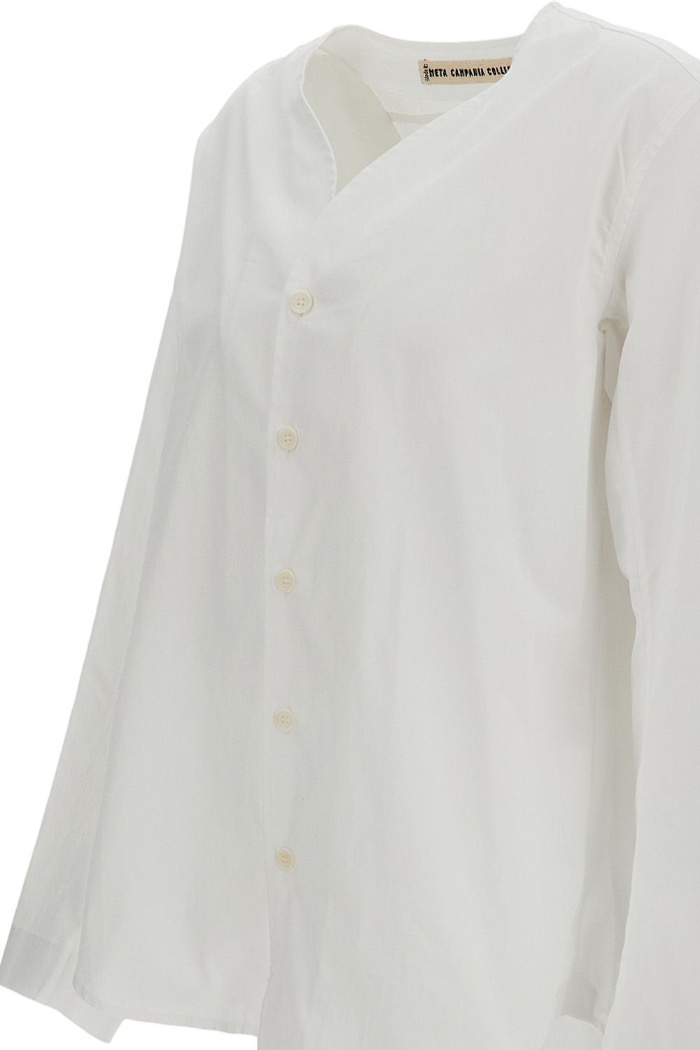 White Long Sleeve Cotton Shirt