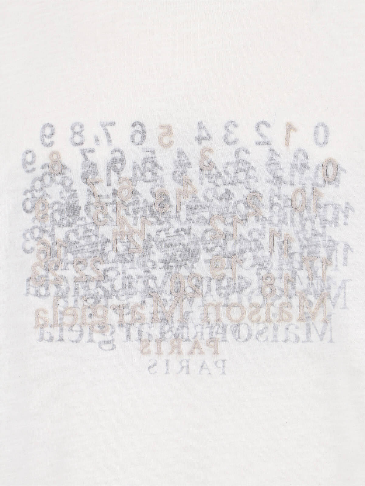 "Numeric" T-Shirt – White