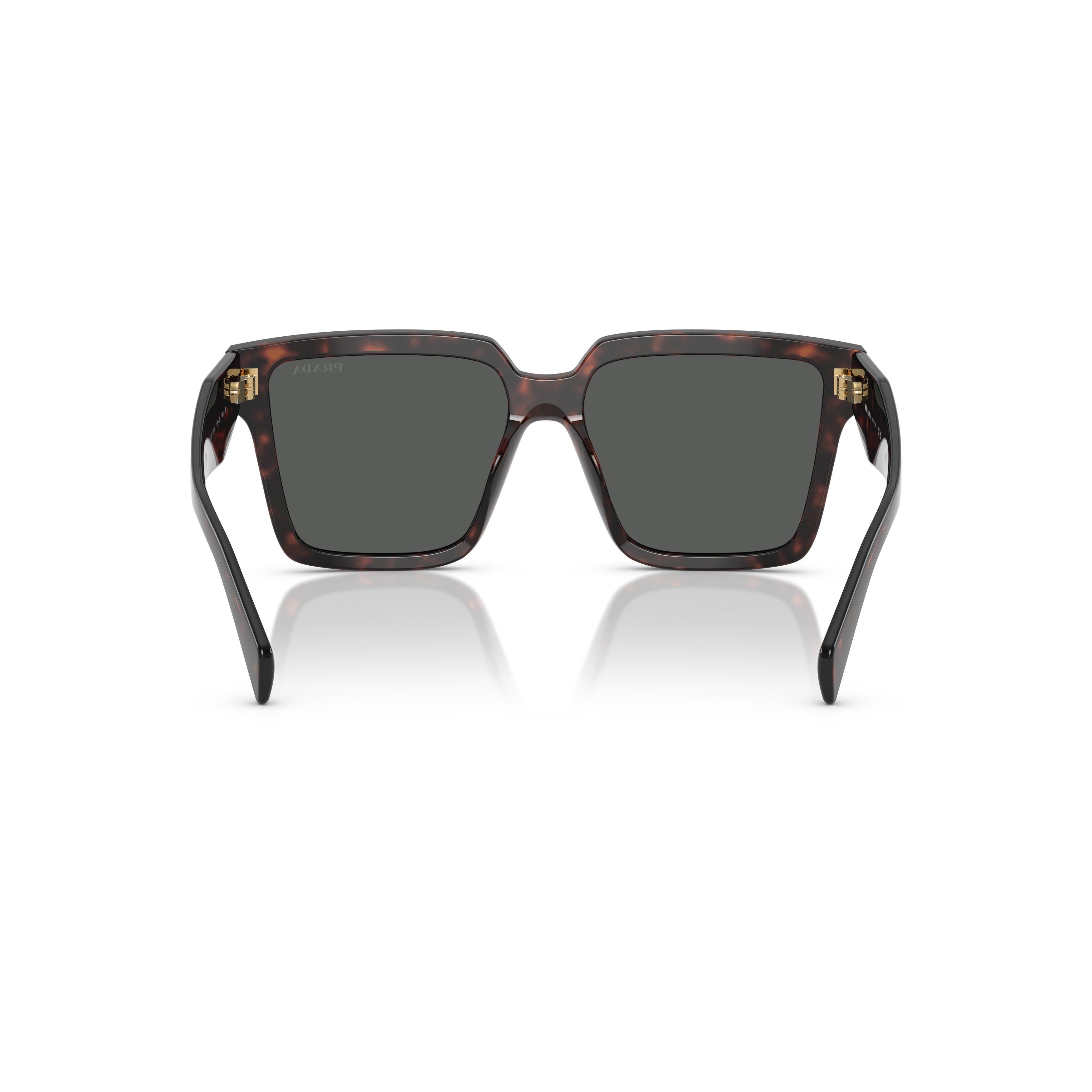 0pr 24zs Oversized Square Frame Tortoiseshell Sunglasses