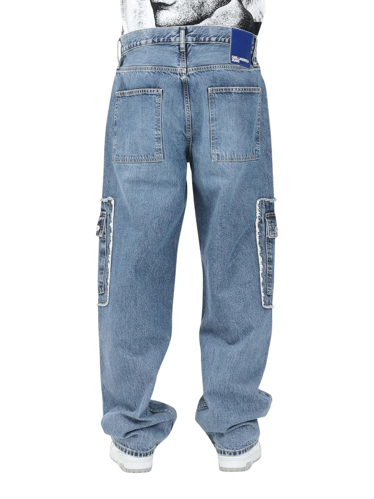 Blue Cotton Jeans
