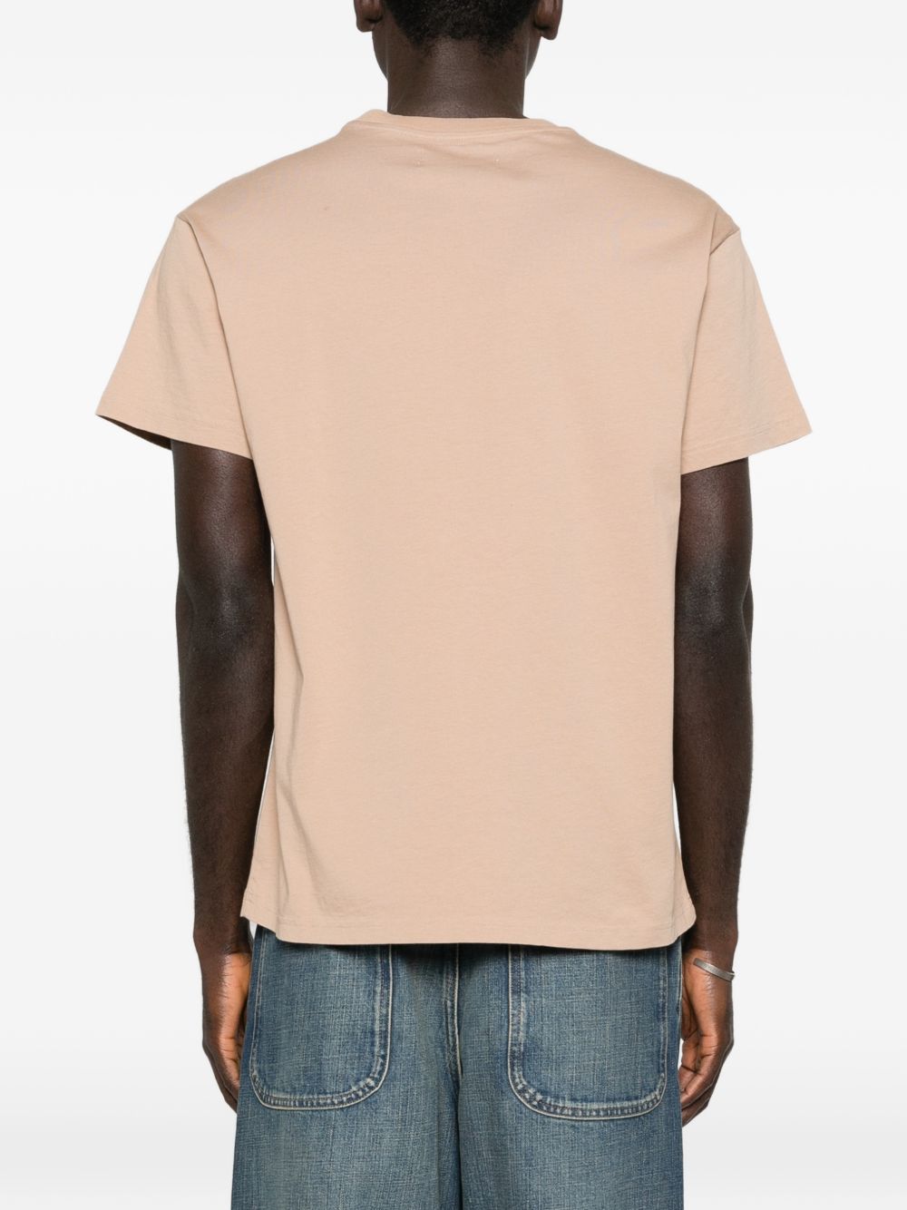Short-Sleeved T-Shirt With Embroidered Logo