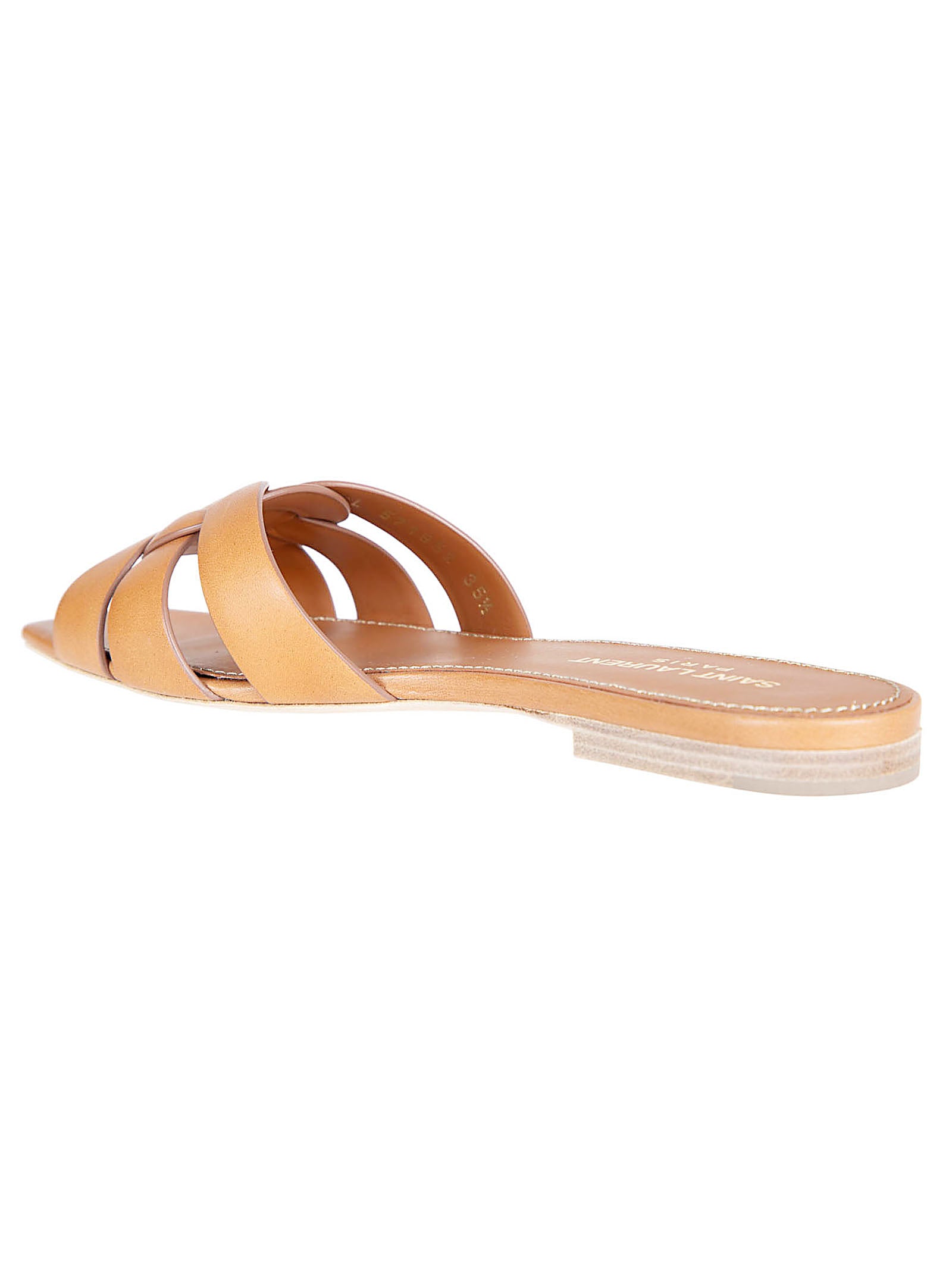 Flat Slip-On Sandals with Intricately Woven Straps