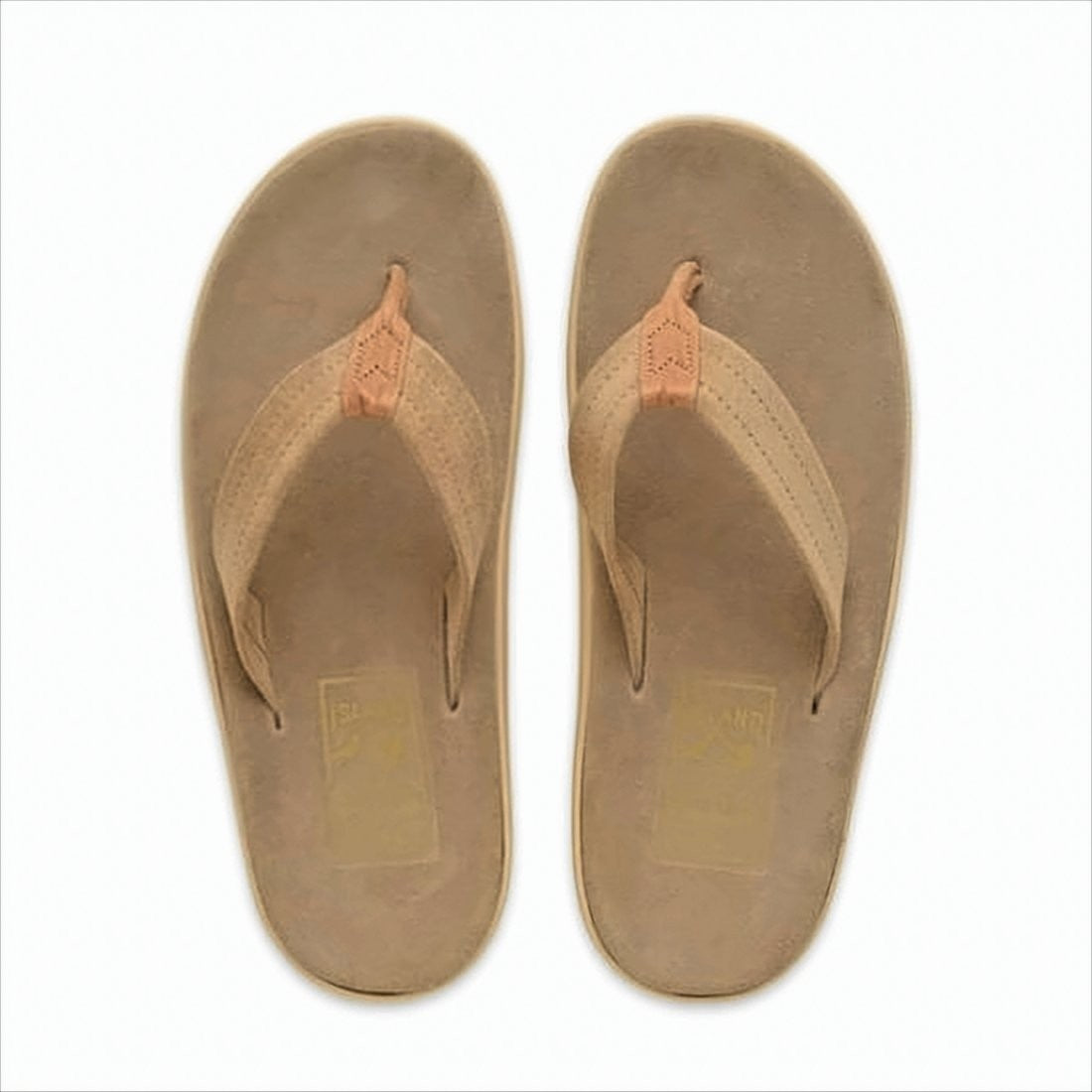 Suede Upper Slip-On Sandals with Cushioned Footbed