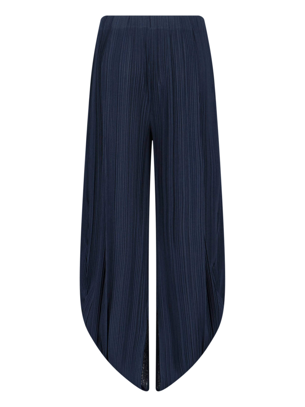 Tailored High-Waist Trousers with Straight Leg Design