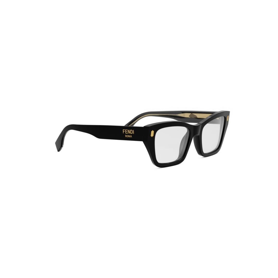 Fe50118i Oversized Square Frame Eyeglasses