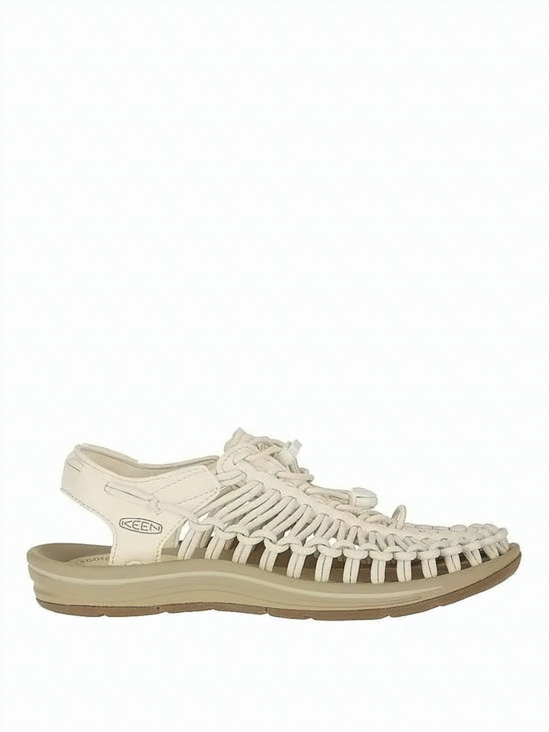 Woven Open-Toe Sandals with Interlaced Straps