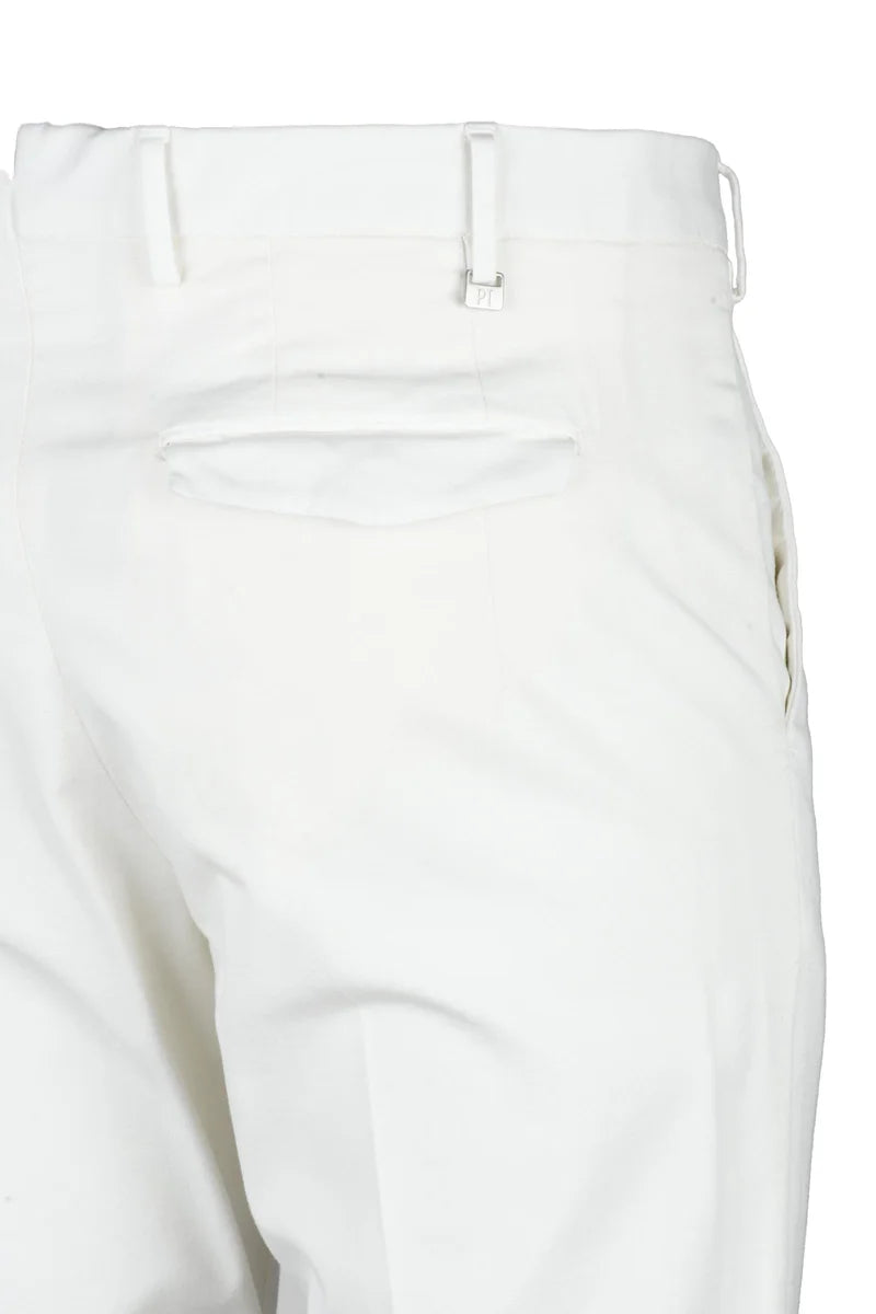 Stretch Trousers - White