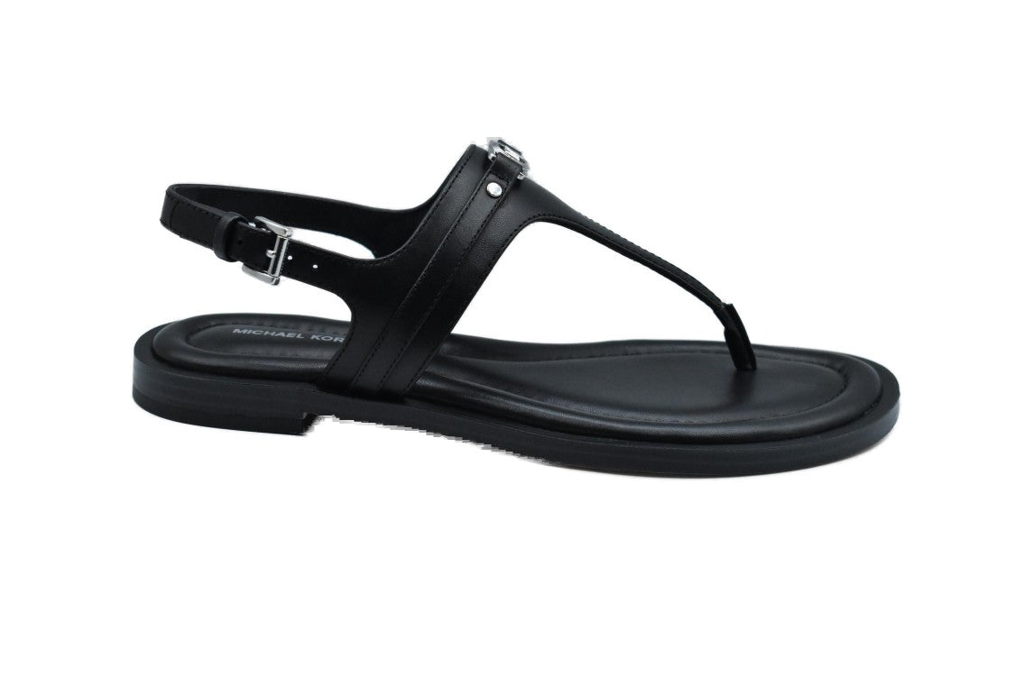 Black Low Top Shoes With Thong Design