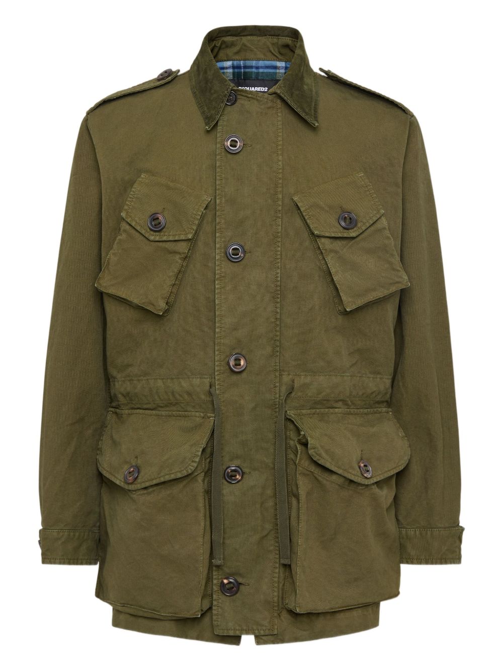Olive Green Utility Jacket