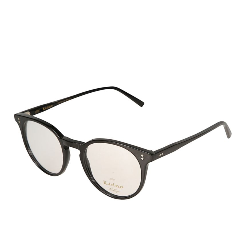 Chyli/N Classic Round Frame Eyeglasses with Sleek Black Finish