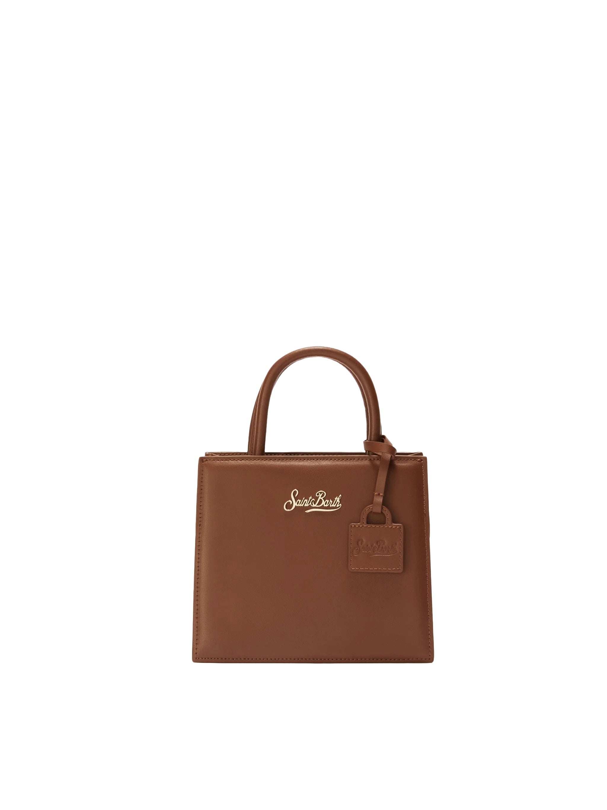 Mini Structured Shop Bag With Detachable Strap