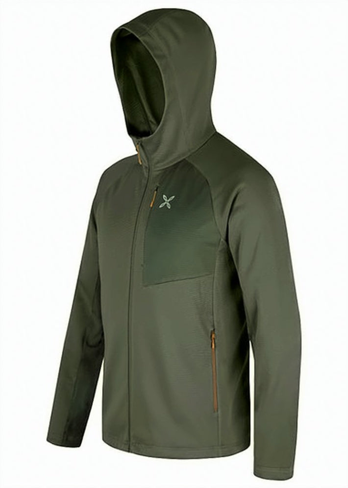 Fitted Green Montura Jacket with Hood
