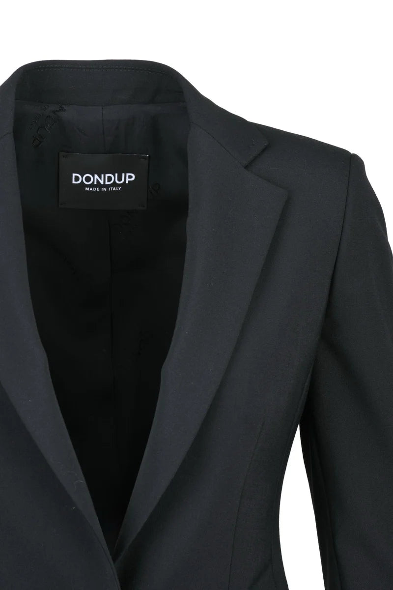 Fitted Blazer - Black