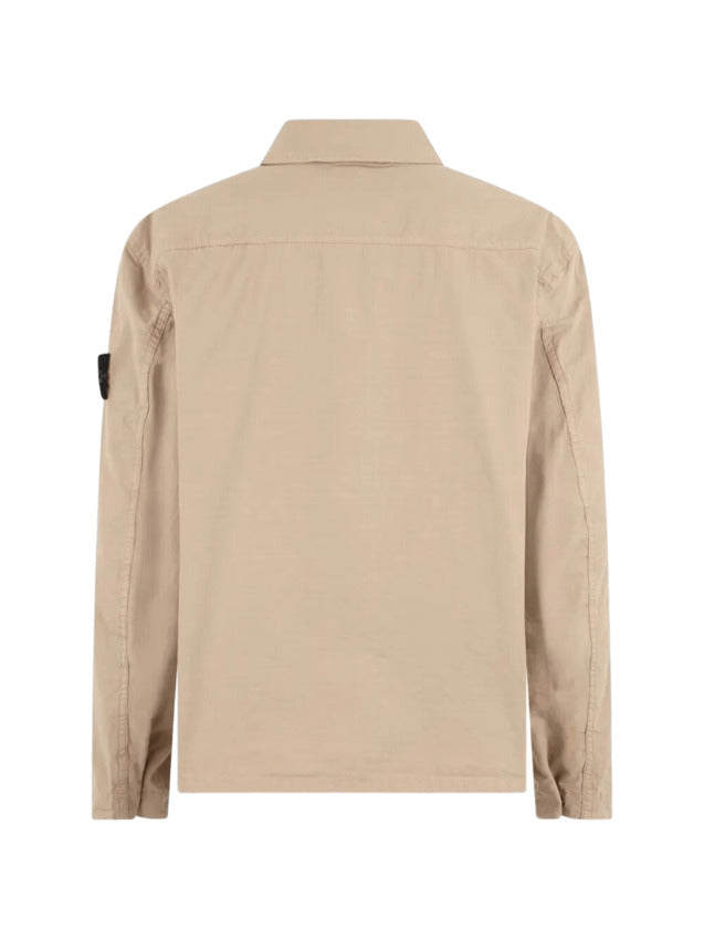 Comfort Fit Stone Desert Overshirt