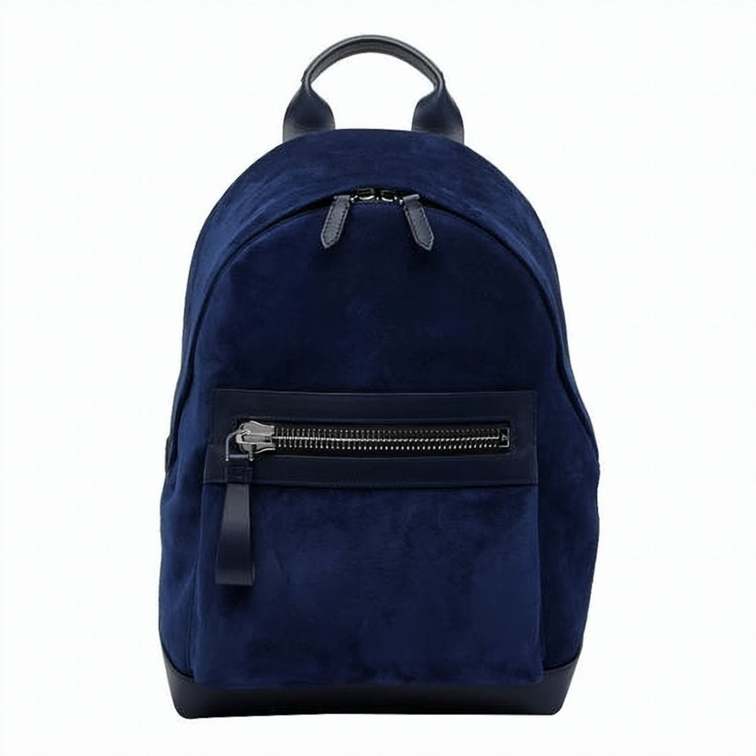 Soft Calf Leather And Suede Backpack