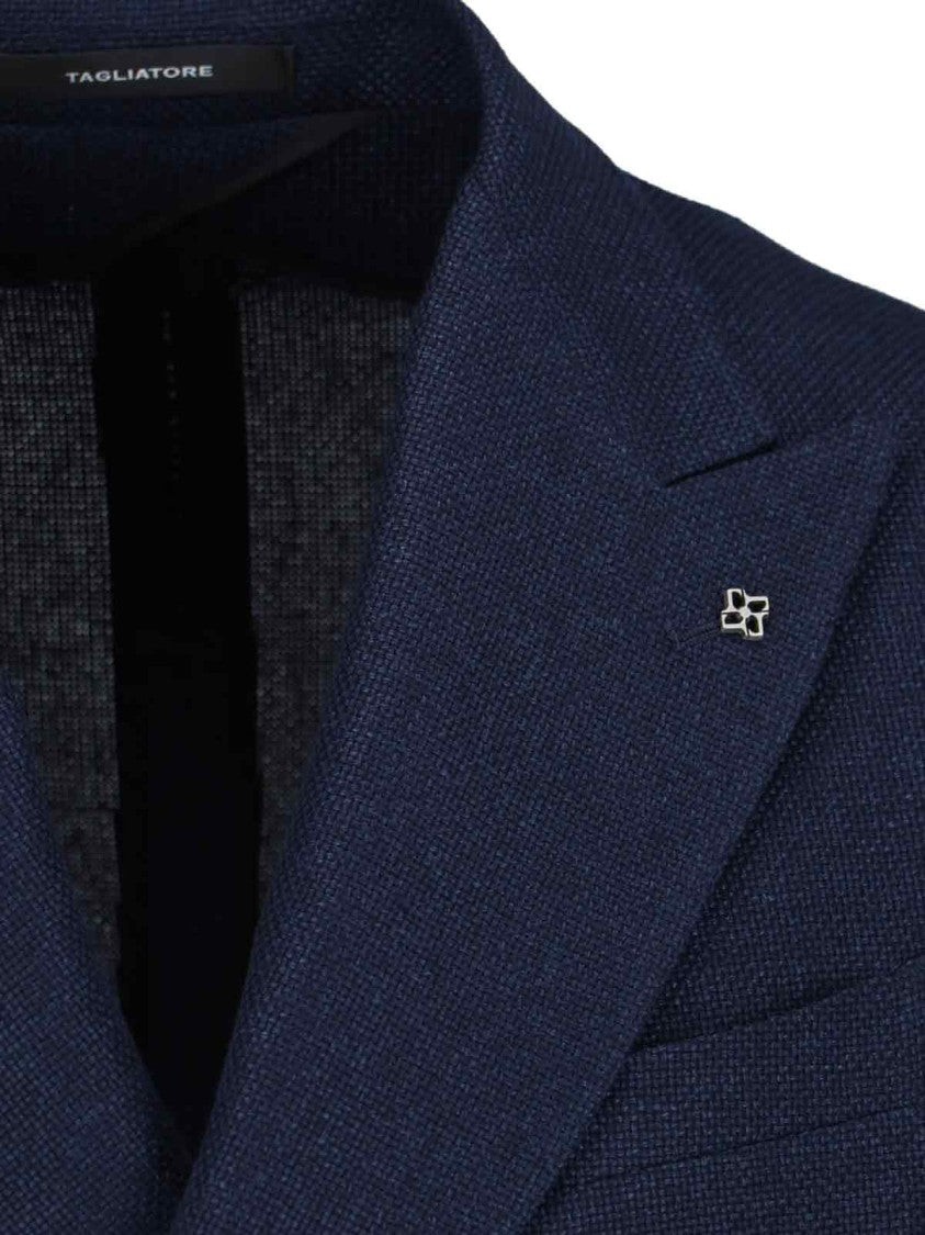 Double-Breasted Blazer – Navy Blue