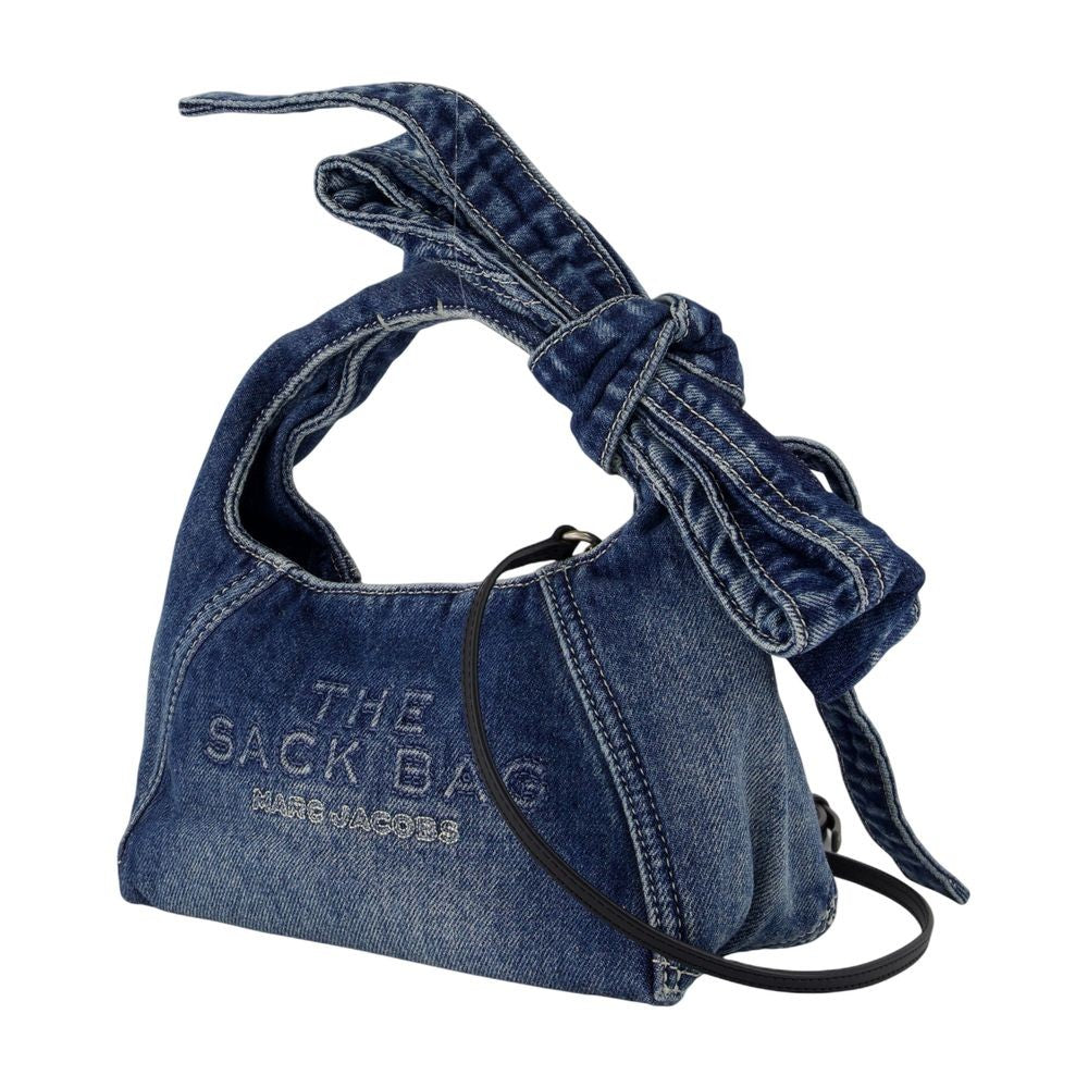 The Mini Sack Purse - Cotton - Blue