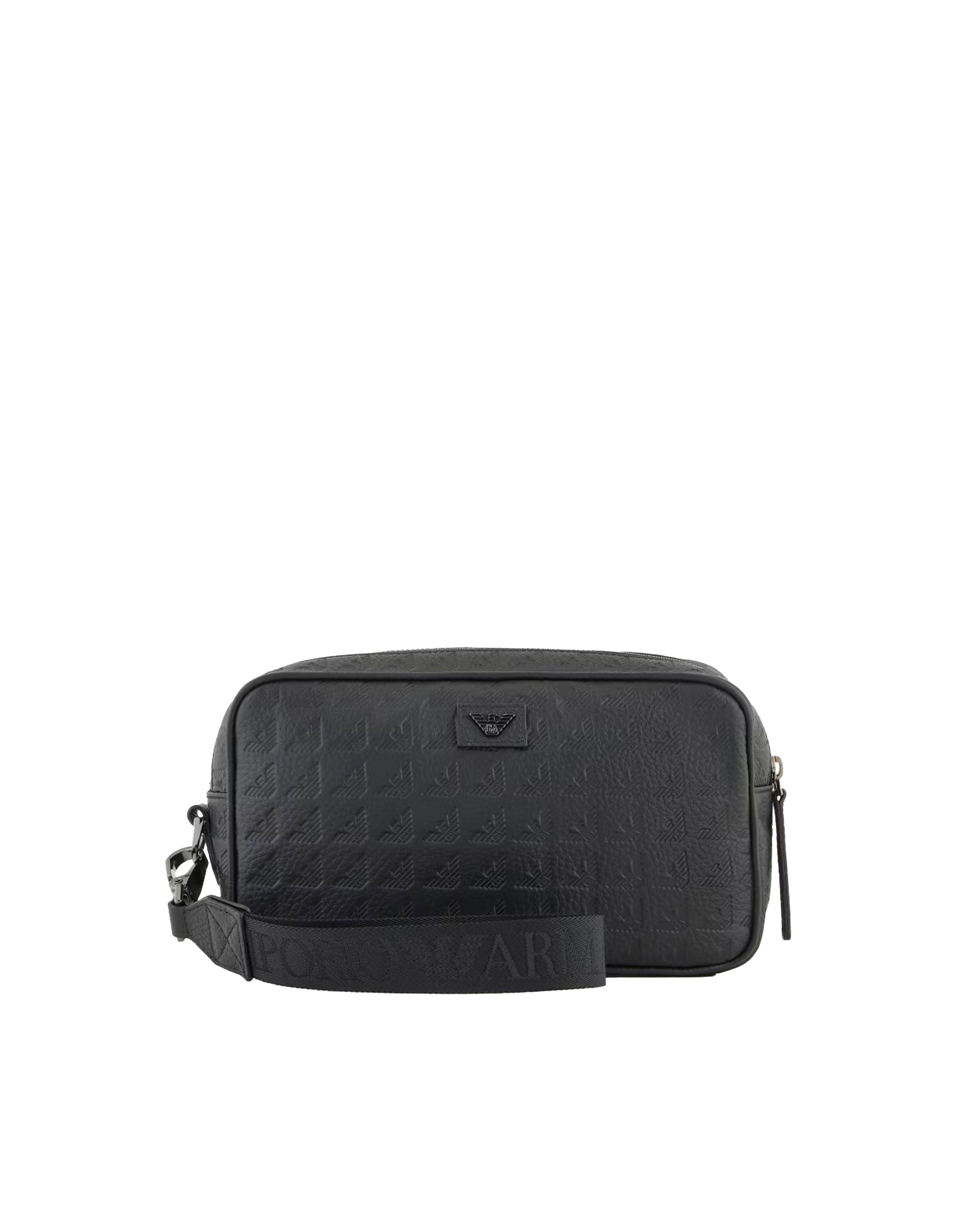 Gold Embossed Eagle All-Over Pouch