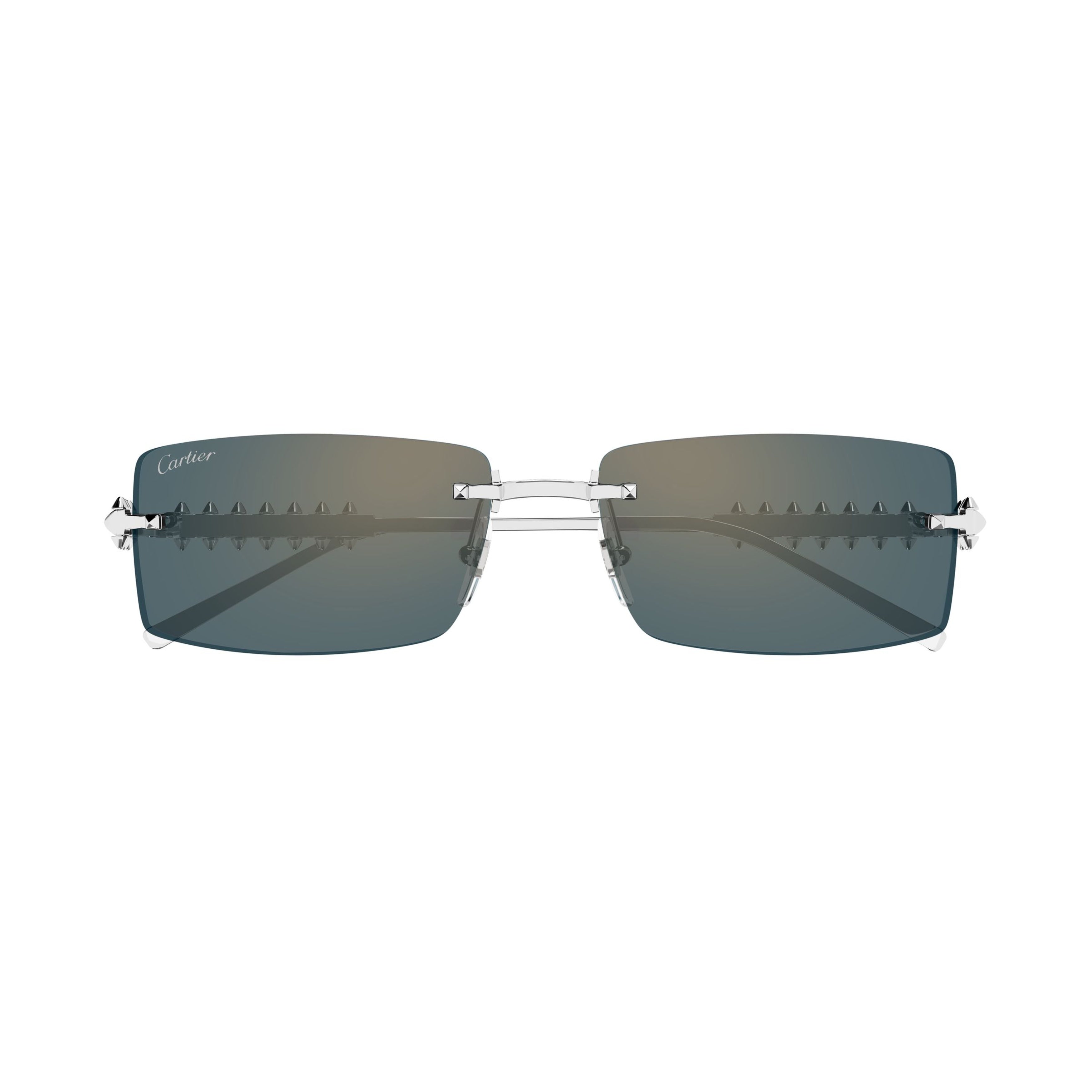 Ct0604s Rimless Rectangular Sunglasses