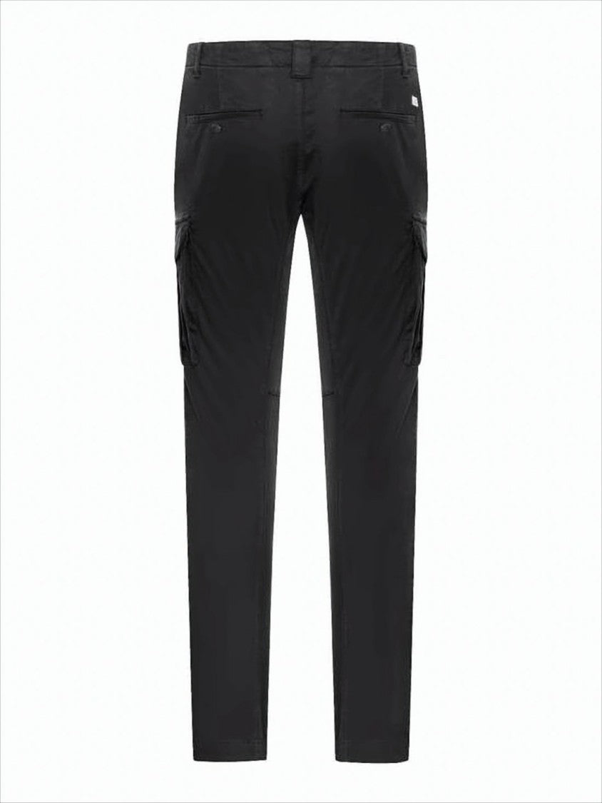 Straight-Fit Cargo Pants With Flap Pockets